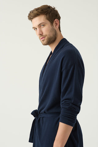 Cashmere Wool Men's Robe | Cashmere Robes