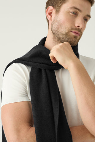 Unisex 100% Cashmere Woven Scarf