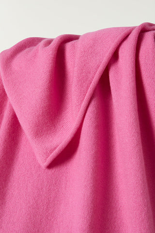 Pink Pure Cashmere Travel Wrap | Kasmiri | Blanket Scarf and Shawl Online Shop