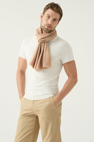 ultrasoft cashmere wool fringed scarf | cashmere Australia