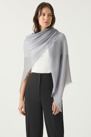 grey soft light cashmere scarf | Kasmiri lightweight scarf