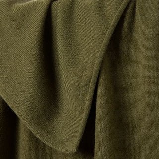 Green Pure Cashmere Travel Wrap | Kasmiri | Scarves and Shawls Online Shop