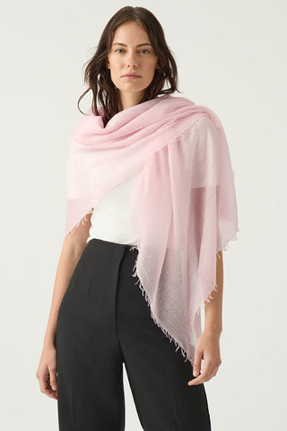 pink-lightweight-oversized-cashmere-scarf | Kasmiri light scarf