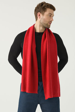 red-soft-cashmere-wool-scarf | Kasmiri luxury scarves Australia