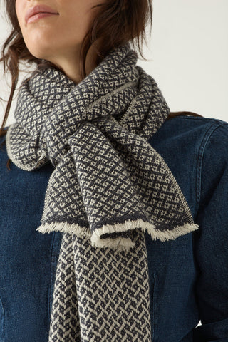 Churchill Cashmere Woven Scarf | Cashmere Scarves
