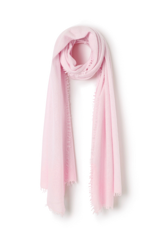 Rosewater Cashmere Open Knitted Shawl | Cashmere Shawls