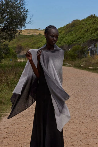 Ombre Cashmere Shawls Kasmiri