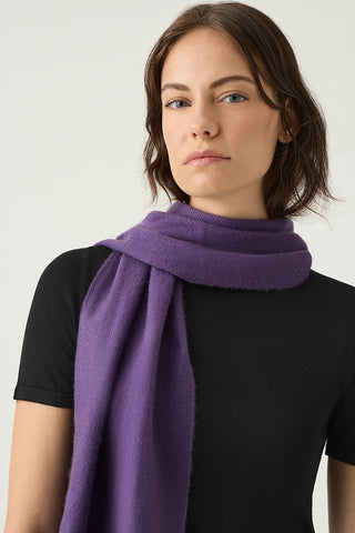Unisex 100% Cashmere Woven Scarf