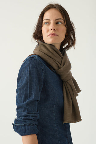 Gatsby Woven Cashmere Scarf