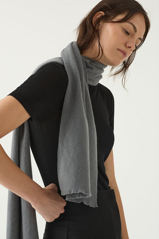 Unisex 100% Cashmere Woven Scarf