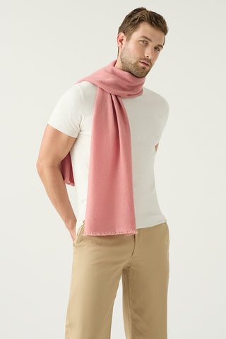 Unisex 100% Cashmere Woven Scarf