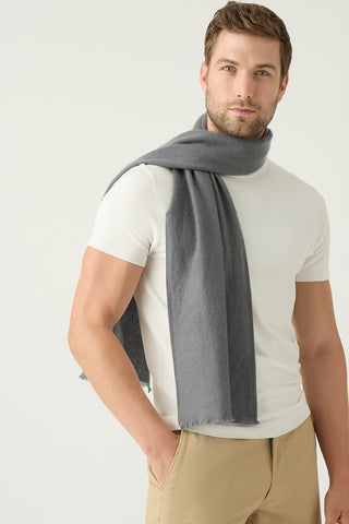 Unisex 100% Cashmere Woven Scarf