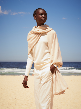 100% Cashmere Travel Wrap