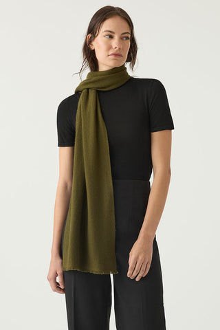 Unisex 100% Cashmere Woven Scarf