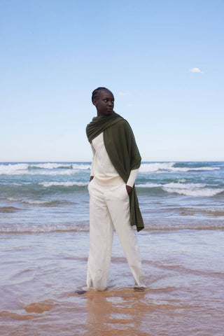 100% Cashmere Travel Wrap