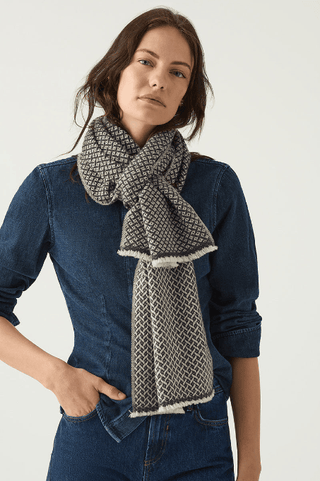 Churchill Cashmere Woven Scarf